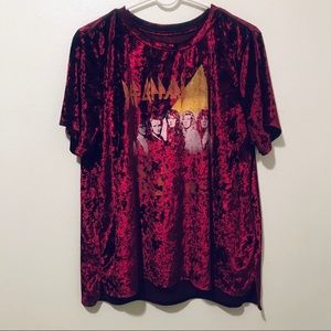 Red Velvet ( vintage style Def Leppard Band shirt